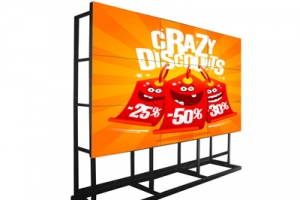 優(yōu)色49寸3.5mm超窄邊液晶拼接屏