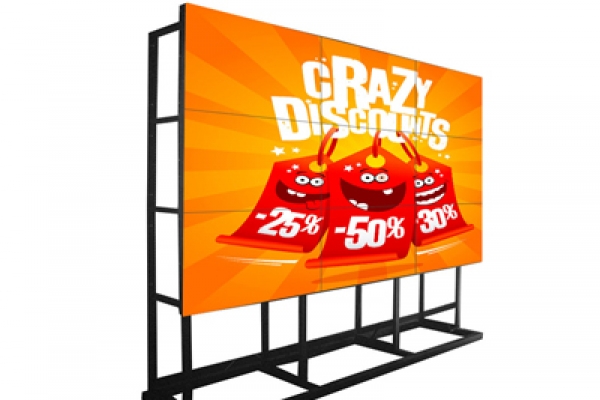 優(yōu)色49寸3.5mm超窄邊液晶拼接屏